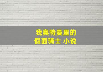 我奥特曼里的假面骑士 小说